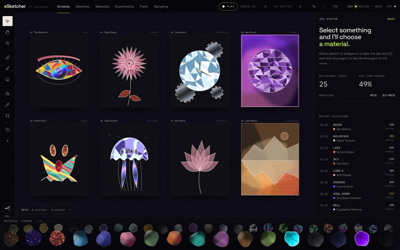 Jev eSketcher screenshot